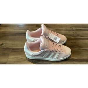 New Light Pink & White Adidas Campus Shoes Size 12 Mens